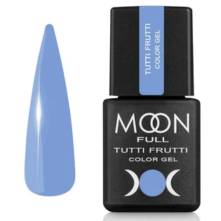Lakier hybrydowy Moon Full Tutti Frutti Color #929, jasnoniebieski, 8 ml
