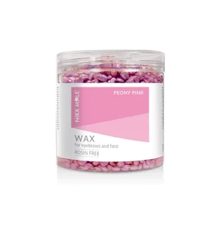 Віск у гранулах для брів та обличчя Nikk Mole, Peony Pink, 100 г