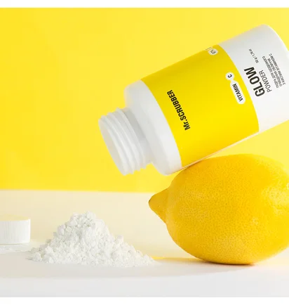 Пудра для щоденного очищення обличчя Mr.Scrubber Glow Vitamin C, з вітаміном С, 50 г