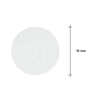 Змінні білі файли для педикюрного диска Staleks Pododisc S, 180 грит, 50 шт