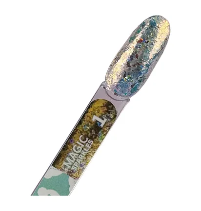 Suchy brokat YouAreCute do zdobienia paznokci Magic Sparkles, #1, 0,2g