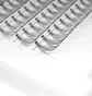 False Cluster Lashes WoBs Crease Cross 10D, thickness 0.07, length 12 mm, 100 pcs
