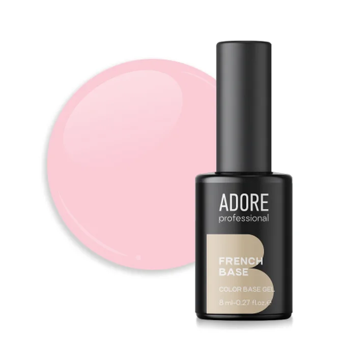 Камуфлююча база Adore Professional French Base №14 Baby Pink, 8 мл