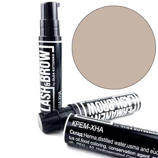 Крем-хна для брів Permanent Lash&Brow, русий, 10 мл