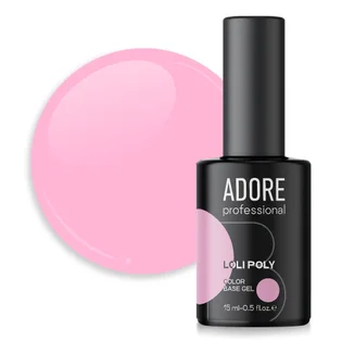 Кольорова полібаза для дизайну нігтів Adore Professional Loli Poly Base №05 Doll, 15 мл