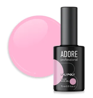 Кольорова полібаза для дизайну нігтів Adore Professional Loli Poly Base №05 Doll, 15 мл