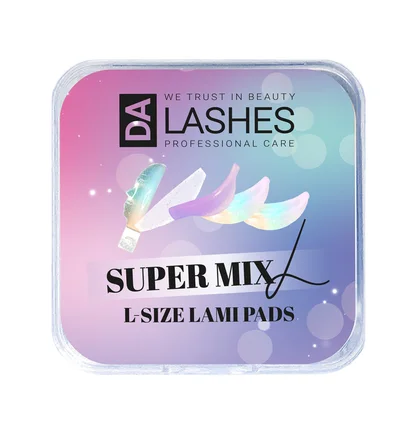 Валики для ламінування вій Dalashes Super Mix, розмір L, 10 пар