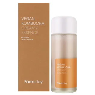 Кремова есенція для обличчя FarmStay Vegan Kombucha Creamy Essence, 140 мл