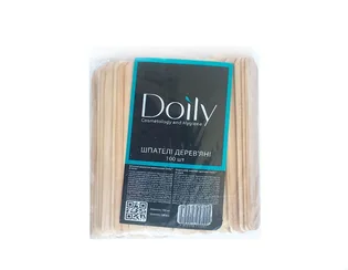 Дерев'яні шпателі Doily 147×17 мм, 100 шт