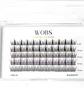 Накладні пучкові вії WoBs Fairy Lashes 20D, товщина 0.07, довжина 8-10 мм, Mix Color, 200 шт