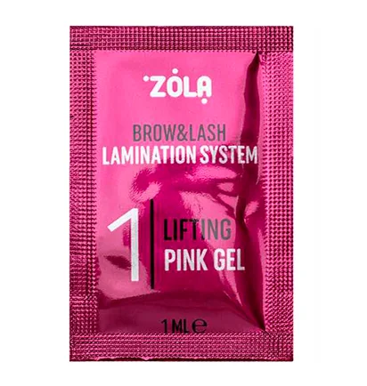 Засіб для ламінування ZOLA Color Lab #1 Lifting Gel, саше, 3×1 мл
