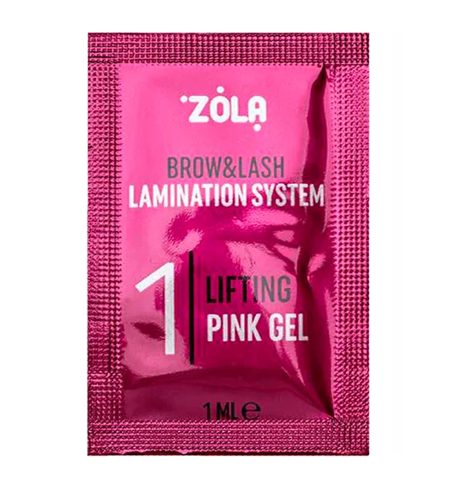 Засіб для ламінування ZOLA Color Lab #1 Lifting Gel, саше, 3×1 мл