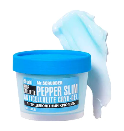 Антицелюлітний кріогель для тіла Mr.Scrubber Stop Cellulite Pepper Slim, 100 мл