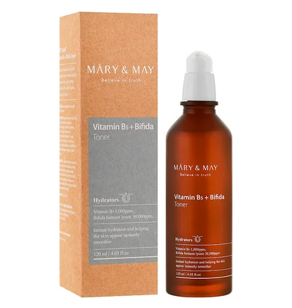 Тонер для обличчя Mary&May Vitamin B5+ Bifida Toner з біфідобактеріями, 120 мл