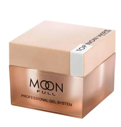 Топ для гель-лаку без липкого шару з УФ-фільтром Moon Full Non-Wipe UV, 30 мл
