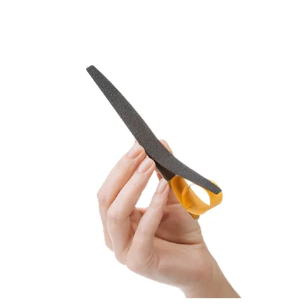 Adhesive Replacement Nail Files AS Pilochki Banan-S Black, 180 grit, 2 mm, 25 pcs