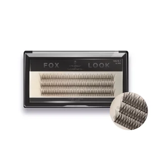 Вії в пучках CTR Fox Look 12D, довжина 12 мм