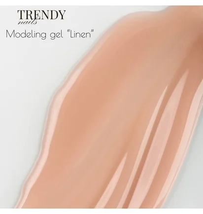 Моделюючий гель Trendy Nails Modeling Gel, Linen, HEMA/TPO free, 30 мл