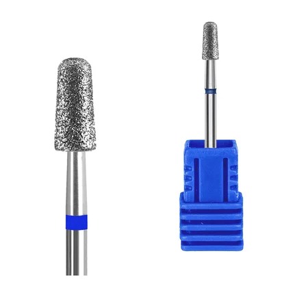 Diamond Drill Bit Kraken Nails, rounded cone, with blue notch, 4.0×8.0 mm