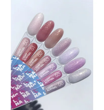 Nail Strengthening and Extension Gel Luna Moon Light Acrygel #55, 13 ml