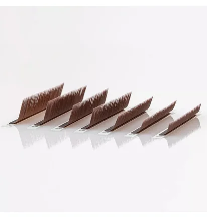 Rzęsy Sculptor Lash, Velvet Brown Mix, L, 0,07, 7-13 mm, 28 linii