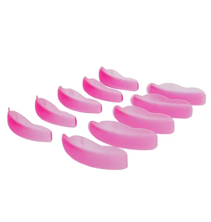Lamination Curlers Set My Lamination Silicone Lash Mix, convex pink, size S, 5 pairs