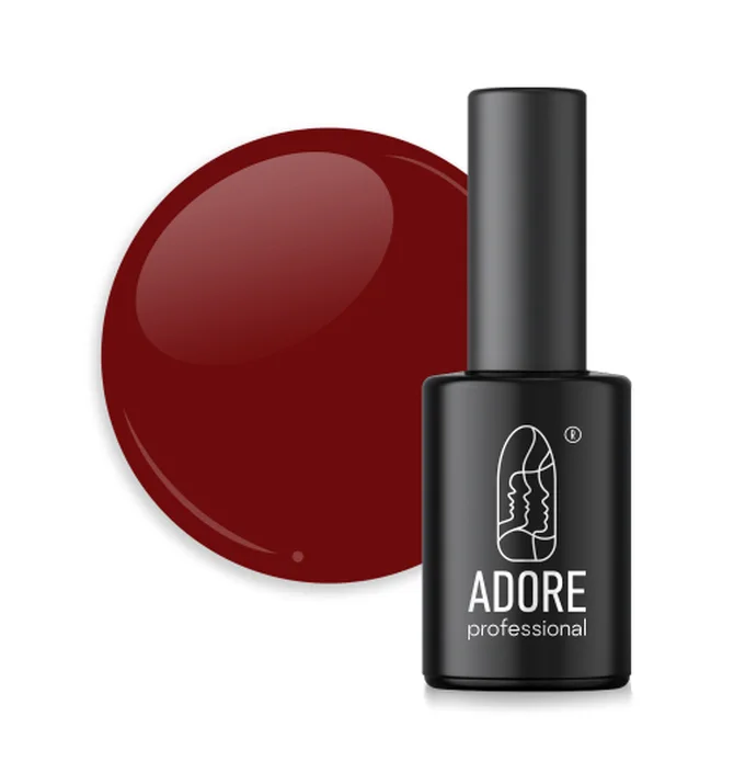Гель-лак для ногтей Adore Professional №102 Redleaf, 8 мл