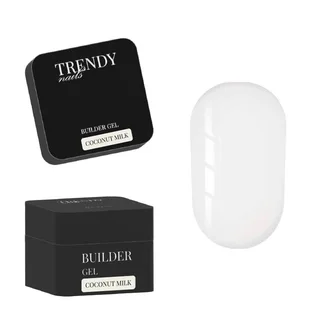 Żel do przedłużania Trendy Nails, Coconut Milk, HEMA/TPO free, 30 ml