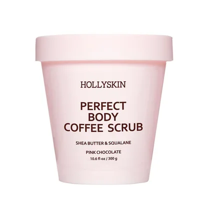 Скраб для тіла HollySkin Perfect Body Coffee Scrub Pink Chocolate, 300 г