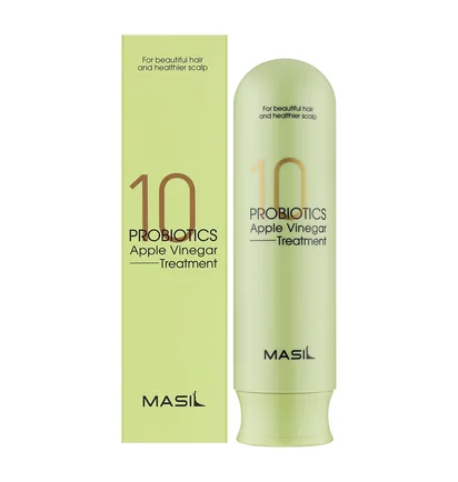 Бальзам проти лупи Masil 10 Probiotics Apple Vinegar Treatment з яблучним оцтом, 300 мл