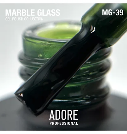 Gel Polish Adore Professional Marble Glass MG-39 Chlorite, 8 ml