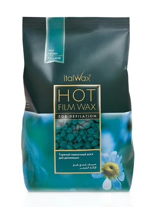 Гарячий гранульований віск Italwax, Azulene (Азулен), 1 кг