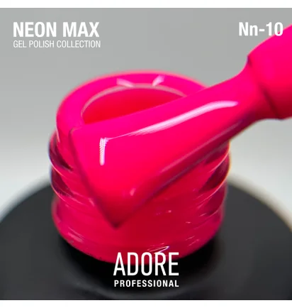 Неоновый гель-лак для ногтей Adore Professional Neon Max Nn-10 Punch, 8 мл