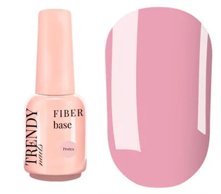 База для гель-лаку Trendy Nails Fiber Base, Protea, HEMA/TPO free, 15 мл