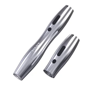 Модульна машинка для татуажу зі змінним блоком батареї Mast P20 WQP-020, Silver