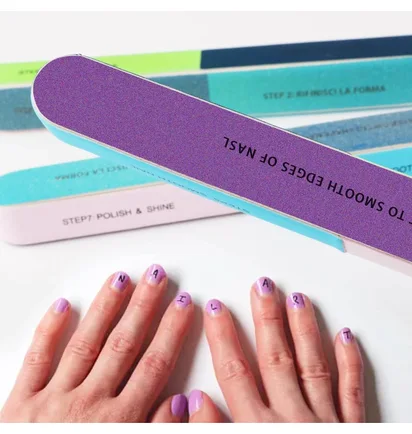 7-Way Nail File, 175×20×20 mm