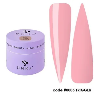 Гель-желе для нарощування нігтів DNKa' Jelly Gel #0005 Trigger, 15 мл