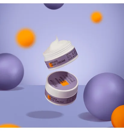 Захисний аргановий крем для брів та вій JolyLab Argan Save Cream, 10 мл