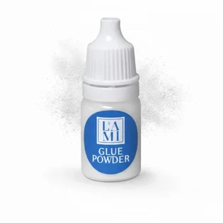 Клей-пудра для корейської техніки ламінування Lami Lashes Glue Powder, біла, 3 г