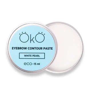 Паста для брів OKO Lash&Brow Eyebrow Contour Paste White Pearl, 15 мл
