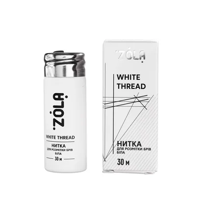 Нитка для розмітки ZOLA, біла, 30 м