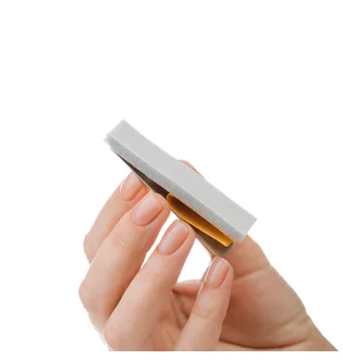 Adhesive Replacement Nail Files AS Pilochki BAF-S White, 220 grit, 5 mm, 25 pcs