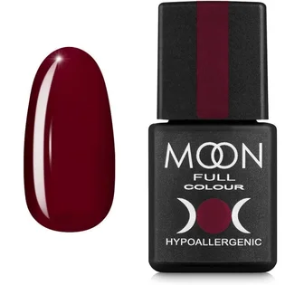 Гель-лак Moon Full Color Gel Polish #144, кармінний, 8 мл