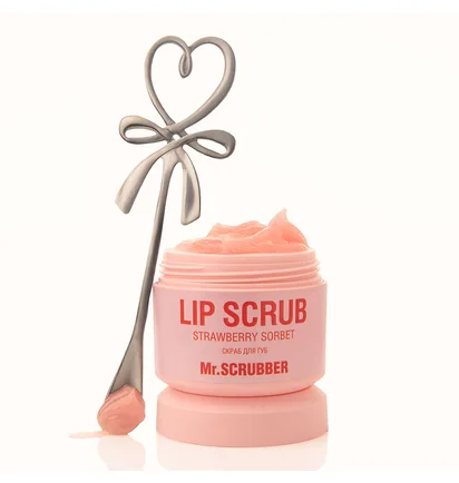 Скраб для губ Mr.Scrubber Lip Scrub, Strawberry Sorbet, 35 г