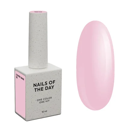 Камуфлююча база Nails Of The Day Cover Base #15, 10 мл