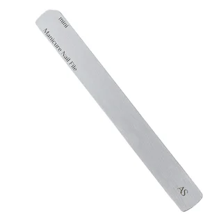 Metal Nail File Base AS Pilochki Mini, straight, 135×15 mm
