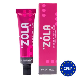 База для фарбування брів ZOLA, з колагеном, Tint Mixer #07, 15 мл