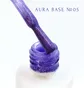База-хамелеон с шиммером для ногтей Adore Professional Aura Base №05, фиолетовая, 8 мл