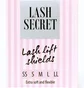 Комплект бігуді для ламінування вій Lash Secret, 5 пар