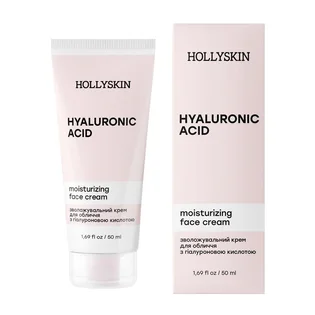 Зволожуючий крем для обличчя HollySkin Hyaluronic Acid Face Cream, 50 мл
